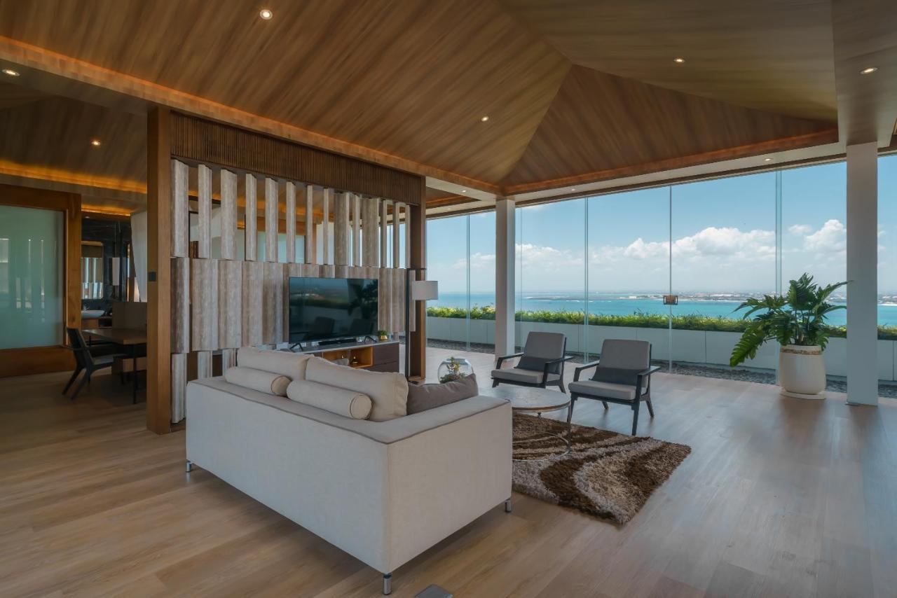 Beyond The Sea - Luxe Sea View Villa In Jimbaran ภายนอก รูปภาพ