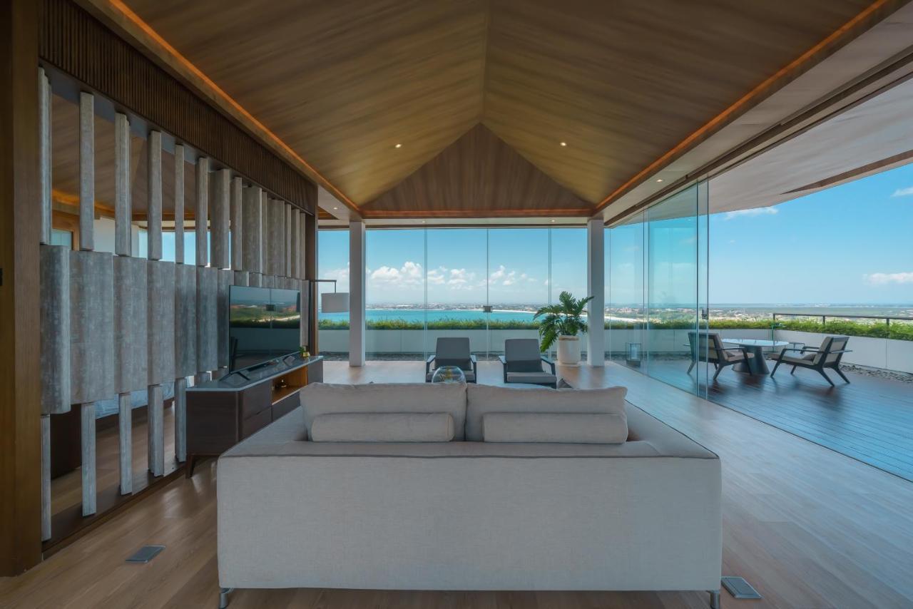 Beyond The Sea - Luxe Sea View Villa In Jimbaran ภายนอก รูปภาพ