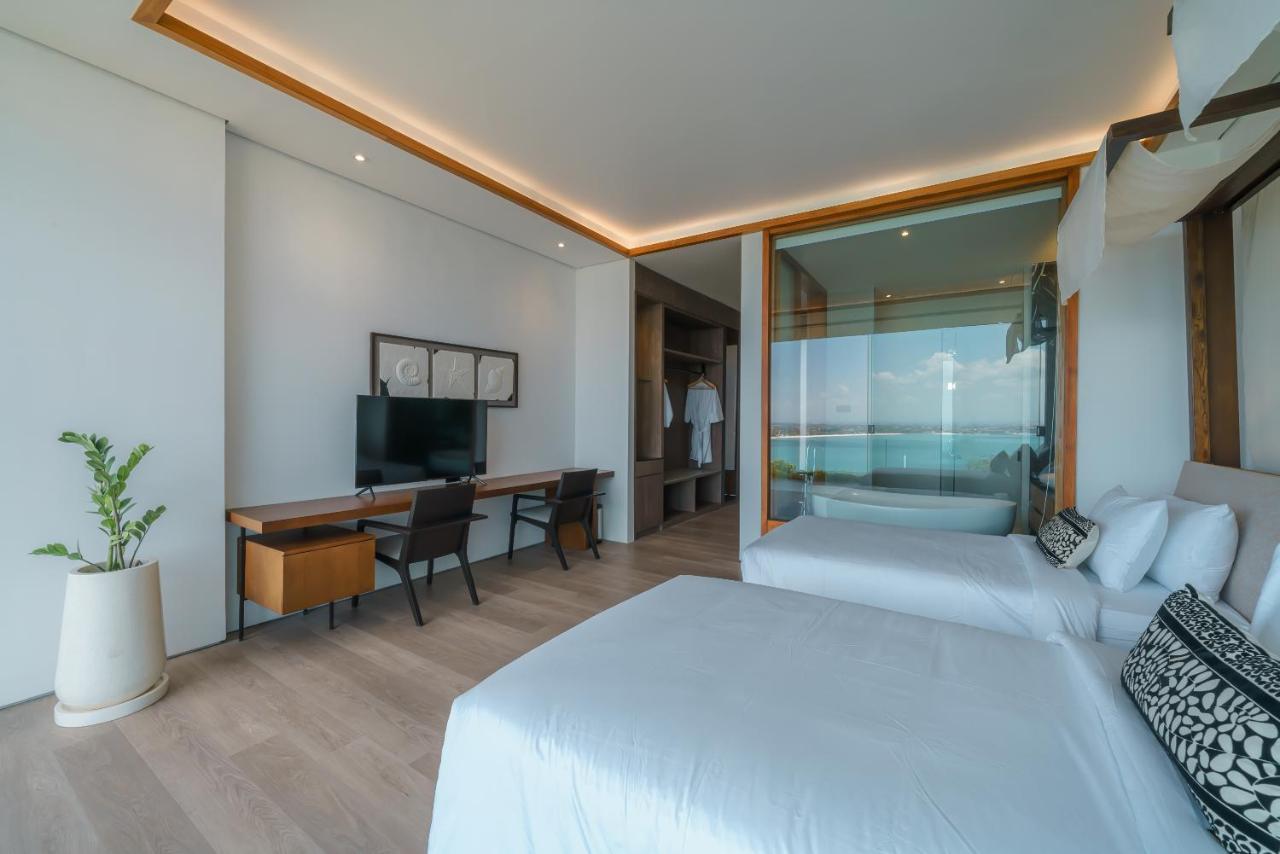 Beyond The Sea - Luxe Sea View Villa In Jimbaran ภายนอก รูปภาพ