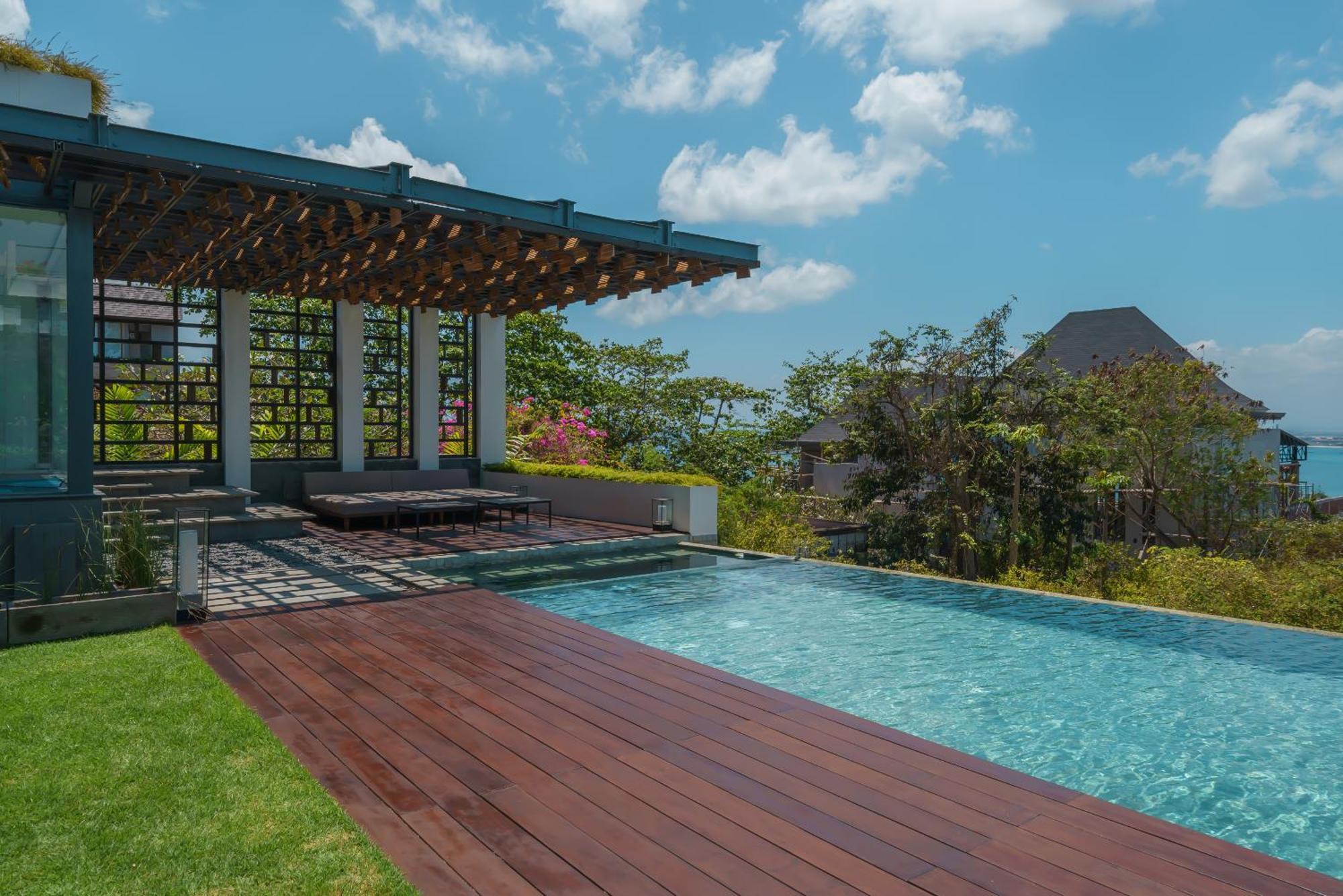 Beyond The Sea - Luxe Sea View Villa In Jimbaran ภายนอก รูปภาพ
