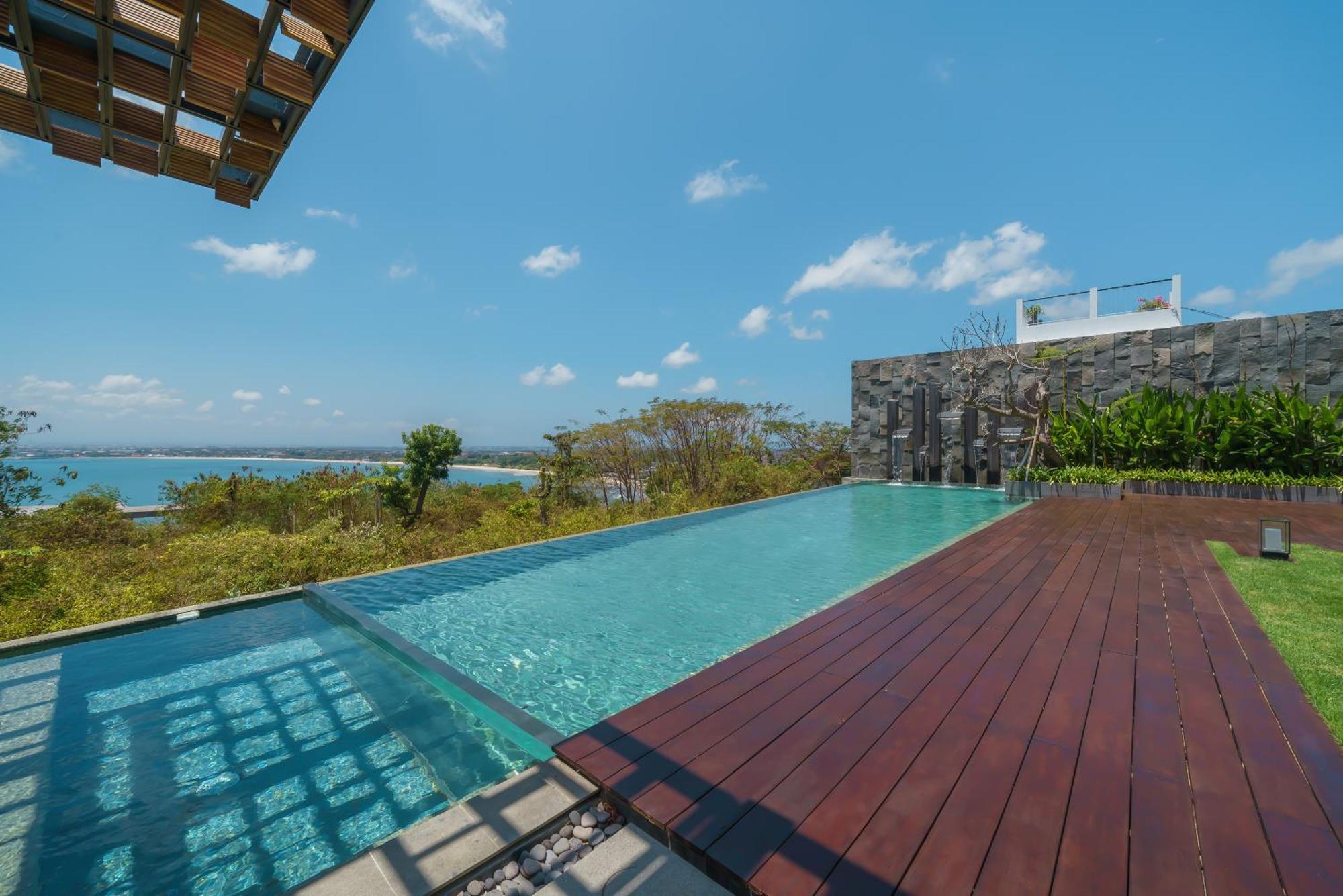 Beyond The Sea - Luxe Sea View Villa In Jimbaran ภายนอก รูปภาพ
