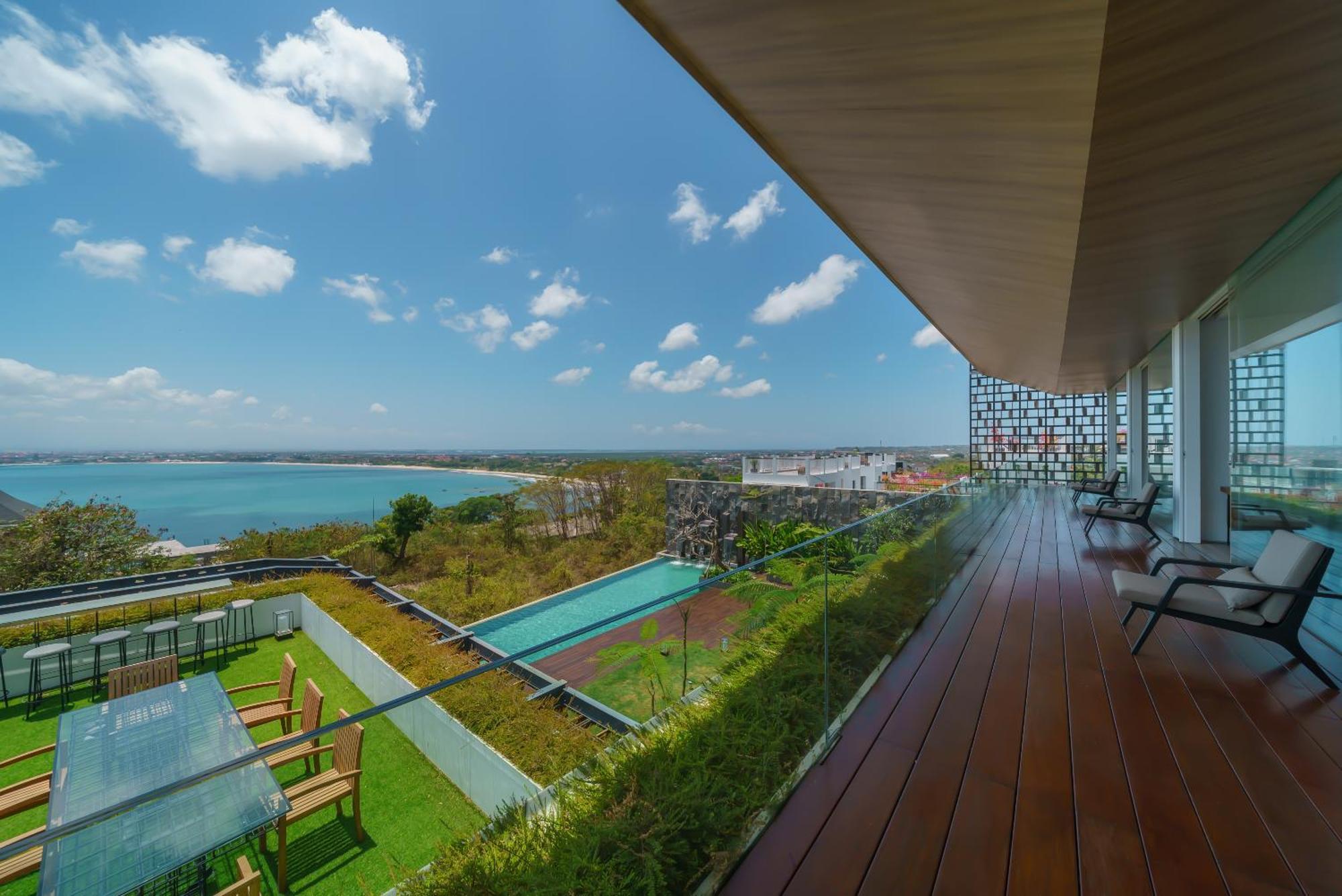 Beyond The Sea - Luxe Sea View Villa In Jimbaran ภายนอก รูปภาพ