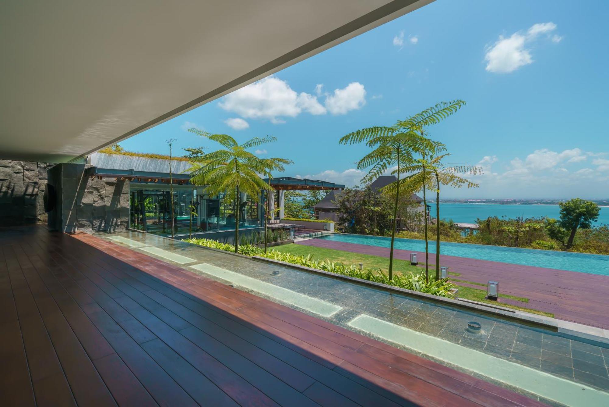 Beyond The Sea - Luxe Sea View Villa In Jimbaran ภายนอก รูปภาพ