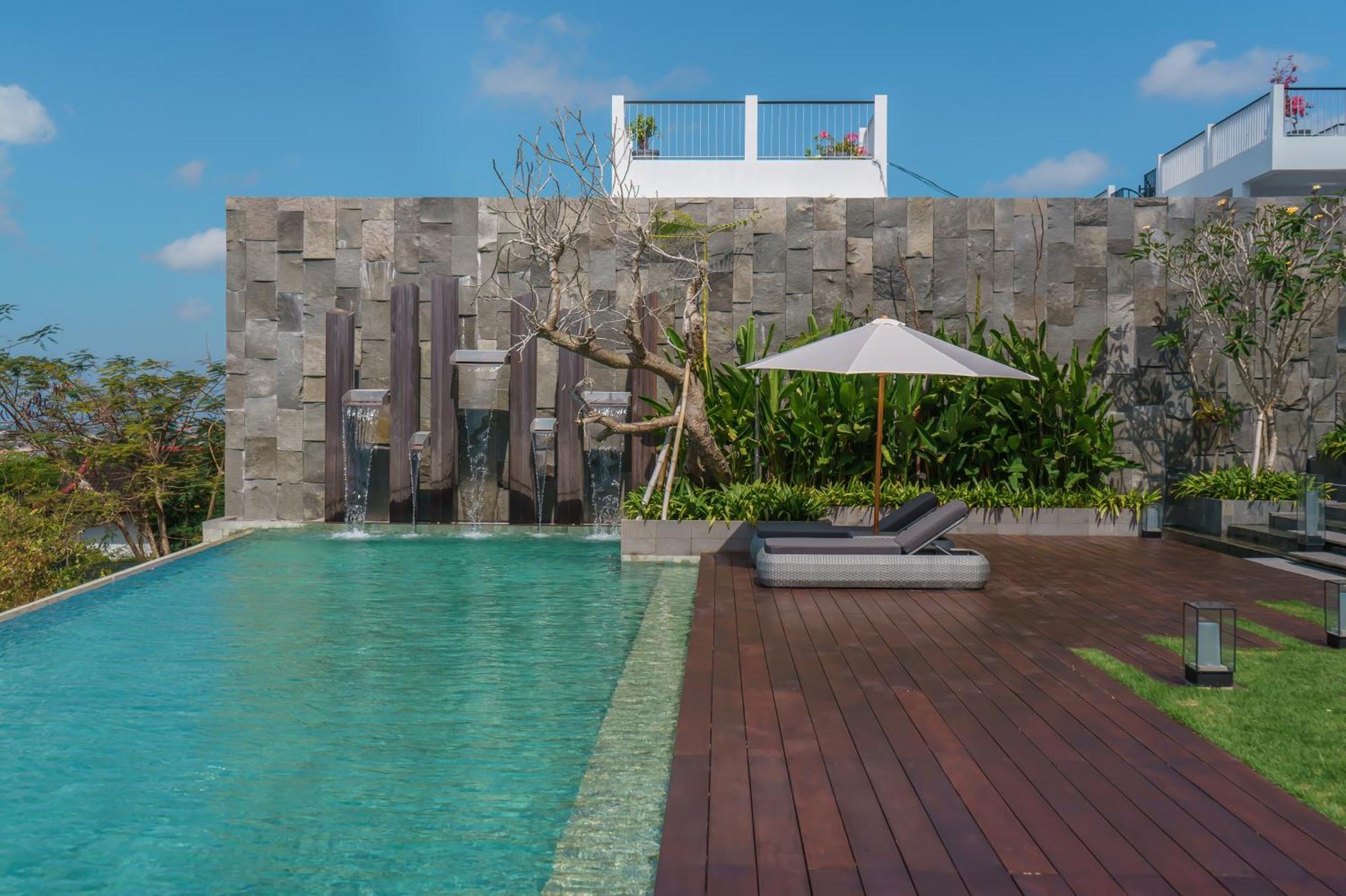 Beyond The Sea - Luxe Sea View Villa In Jimbaran ภายนอก รูปภาพ
