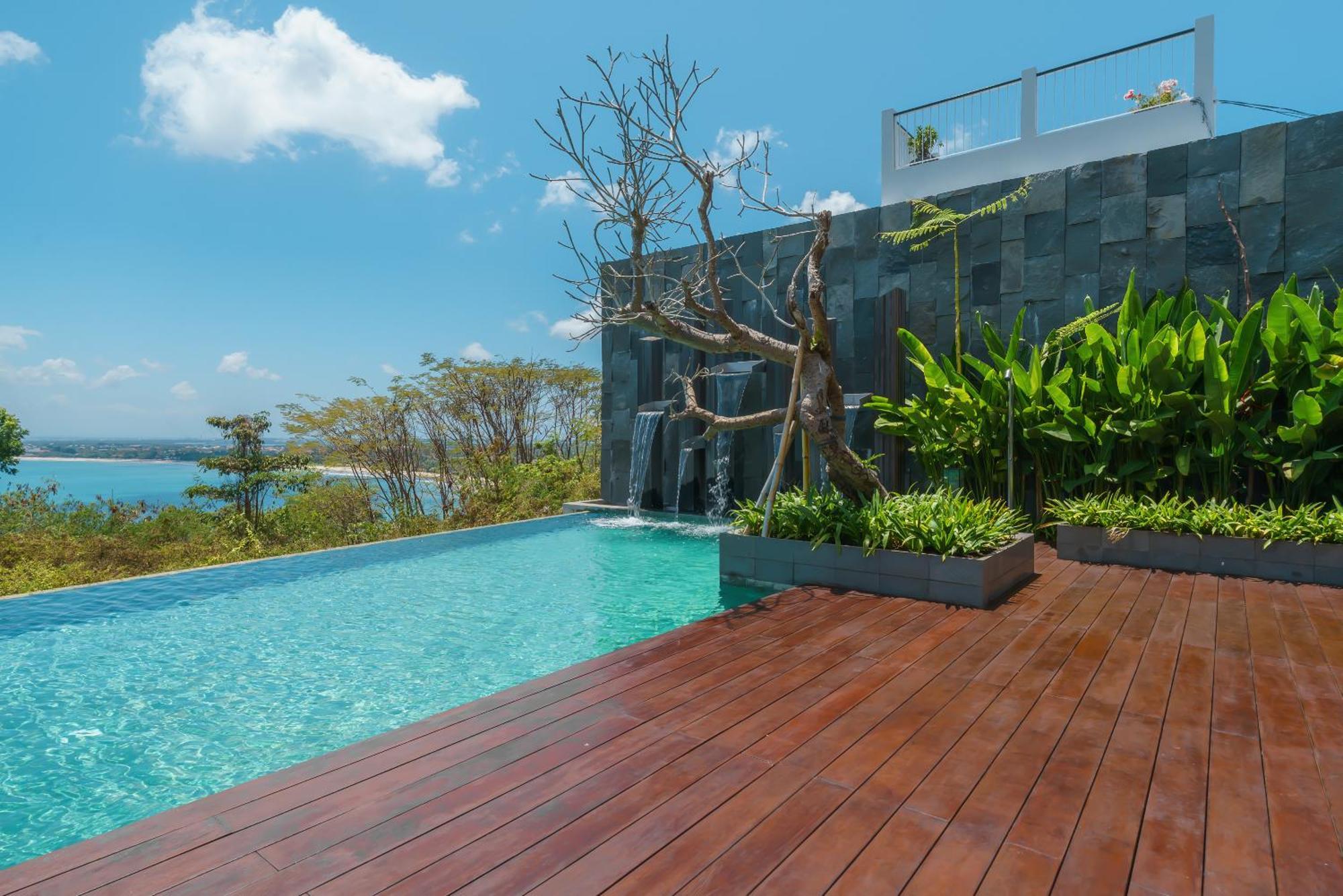 Beyond The Sea - Luxe Sea View Villa In Jimbaran ภายนอก รูปภาพ