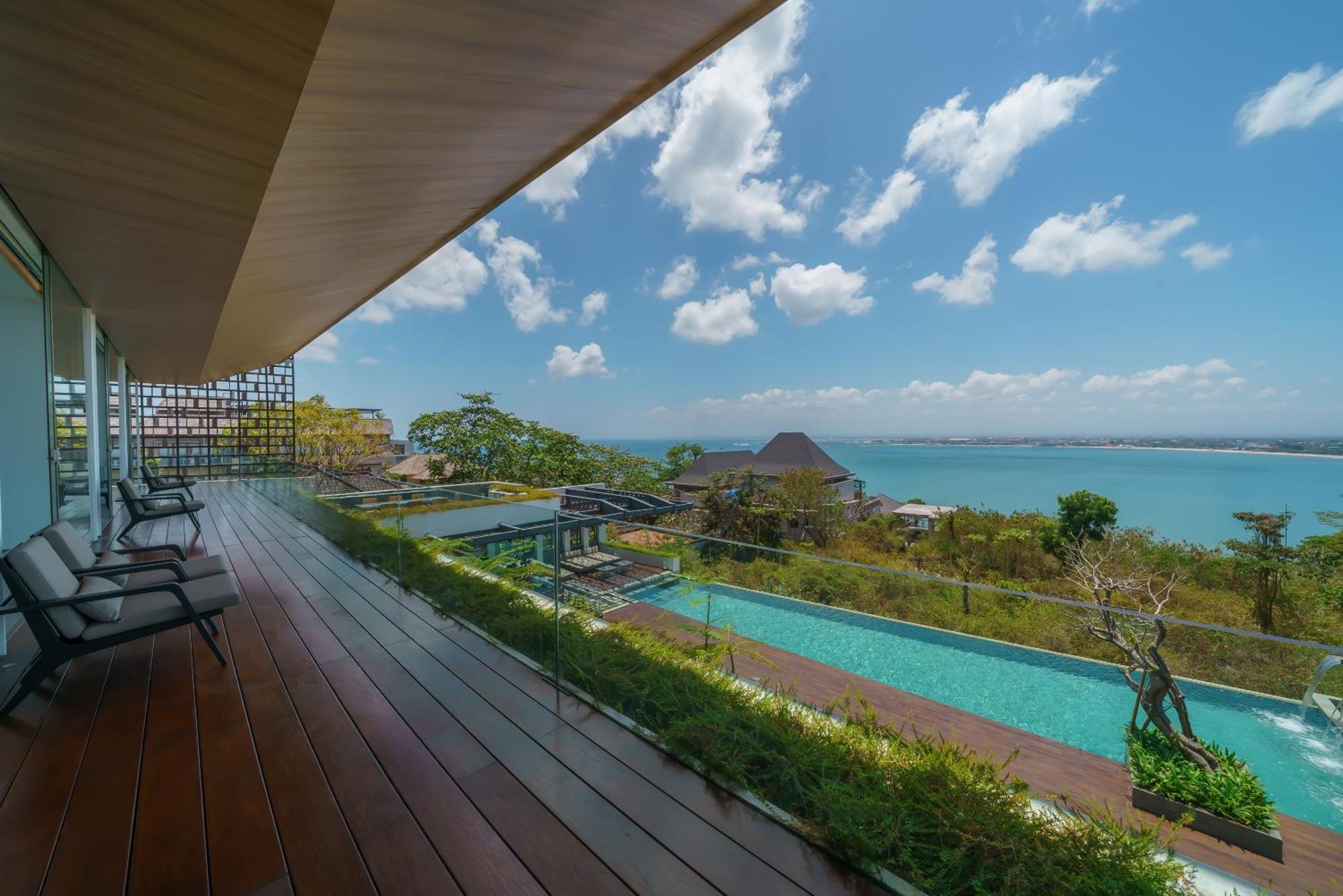 Beyond The Sea - Luxe Sea View Villa In Jimbaran ภายนอก รูปภาพ
