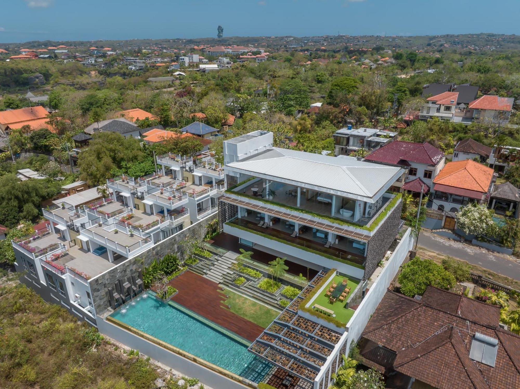 Beyond The Sea - Luxe Sea View Villa In Jimbaran ภายนอก รูปภาพ